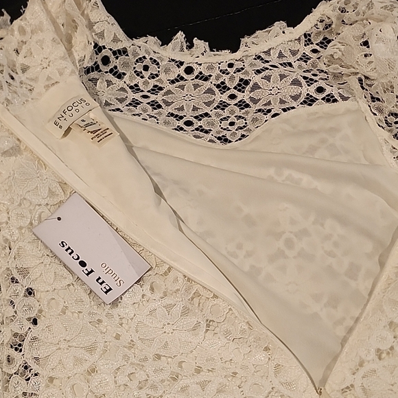 Princess Kaiulani Style Ivory White Lace Dress - Picture 10 of 16